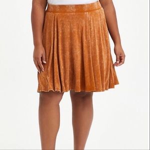 Super Soft Knit Mineral Wash Skirt